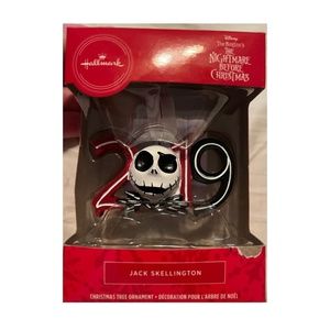 Disney Nightmare Before Christmas Jack Skellington 2019 Christmas Ornament